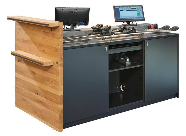 Setup DUAL adjustment panels Front view