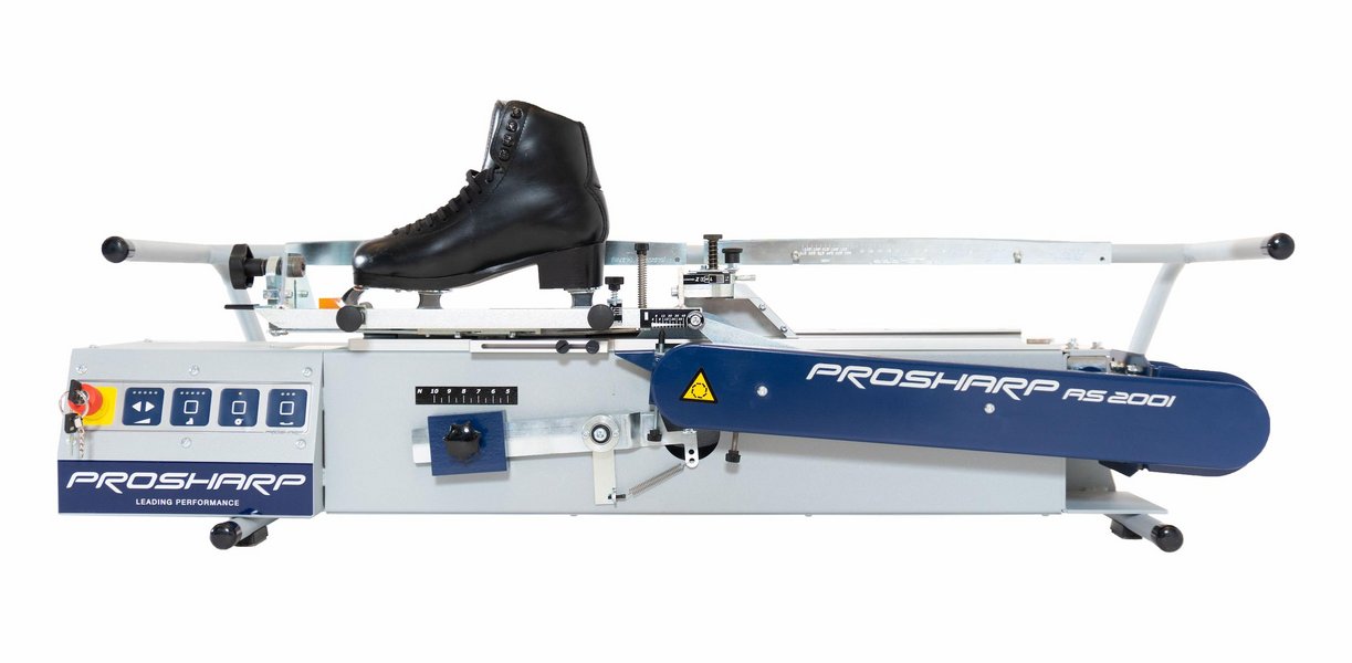 Skiservice Schlittschuh Schleifmaschinen AS 2001 ALLPRO Frontansicht 2