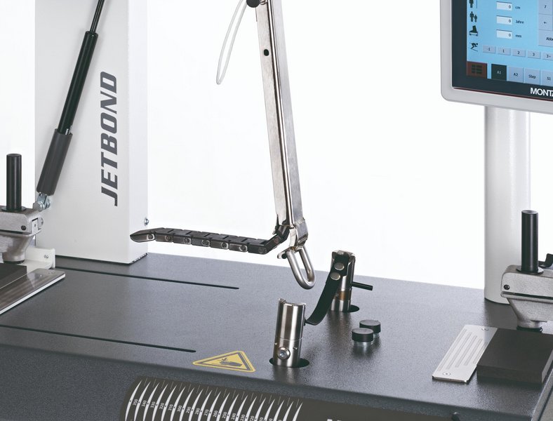 Skiservice Bindungsmessung Jetbond ST ohne Schuh Frontansicht 2