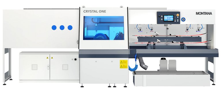 Ski service machine CRYSTAL ONE front view