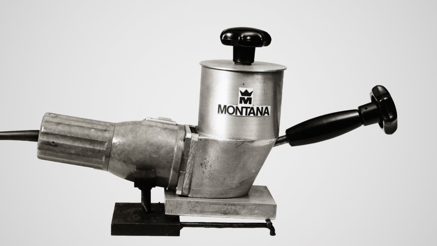 P-TEX Reparaturpistole MONTANA Frontansicht 1973