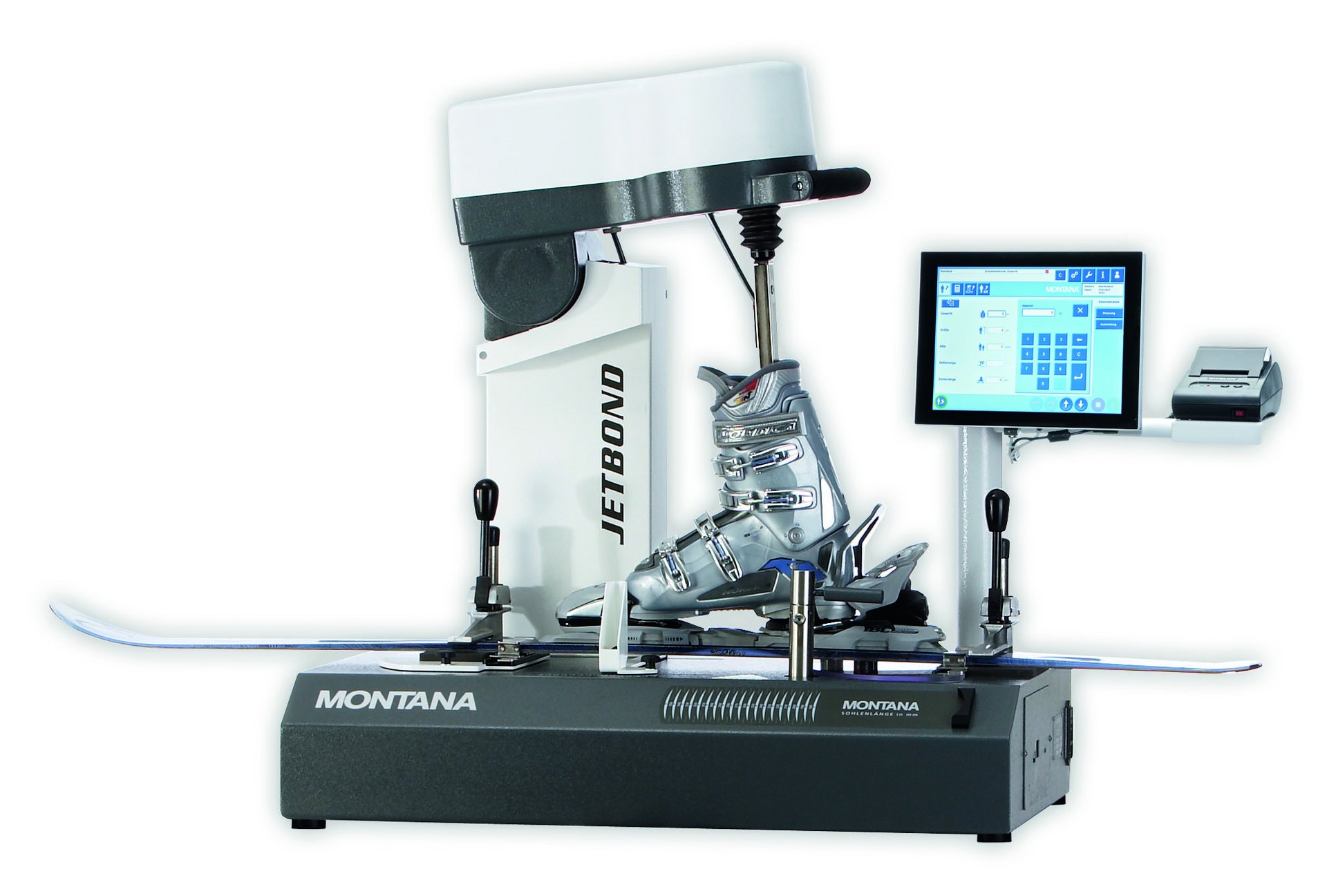 Skiservice Bindungsmessung Jetbond ST Frontansicht 3