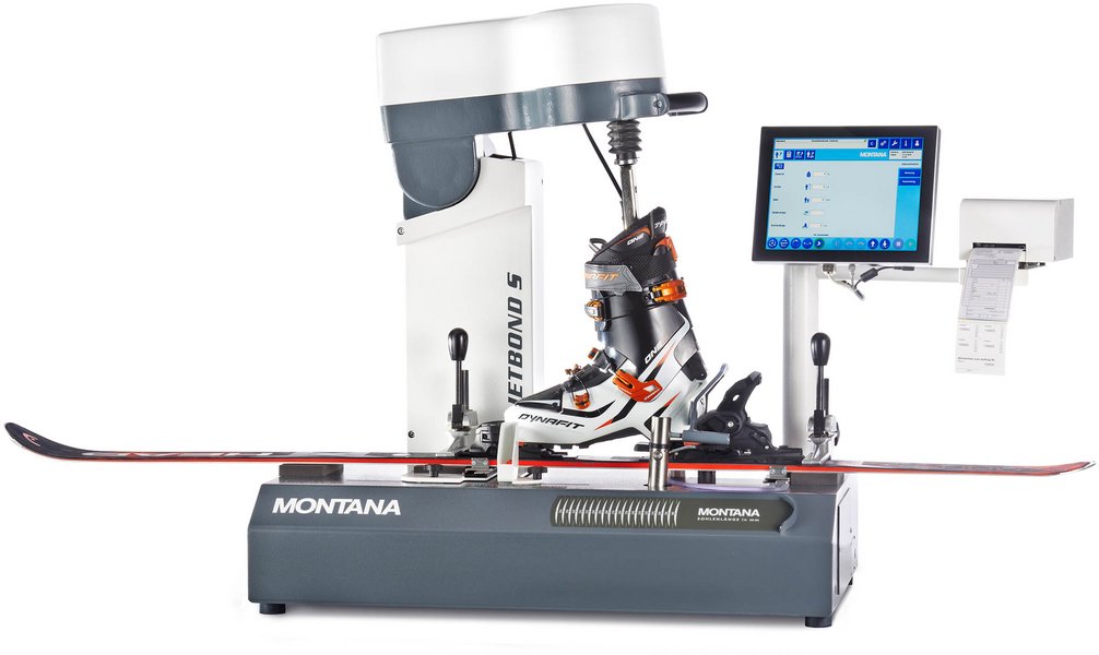 Skiservice Bindungsmessung Jetbond ST Frontansicht