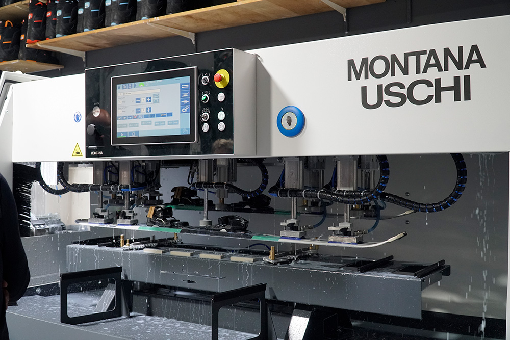 Sport Schrey with new ski service machine MONTANA CRYSTAL ROCK Reference Project Ski Service Machine CRYSTAL ROCK, Sport Schrey, Pforzheim, DE, 2022