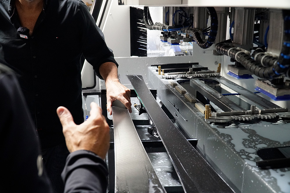 Sport Schrey with new ski service machine MONTANA CRYSTAL ROCK Reference Project Ski Service Machine CRYSTAL ROCK, Sport Schrey, Pforzheim, DE, 2022