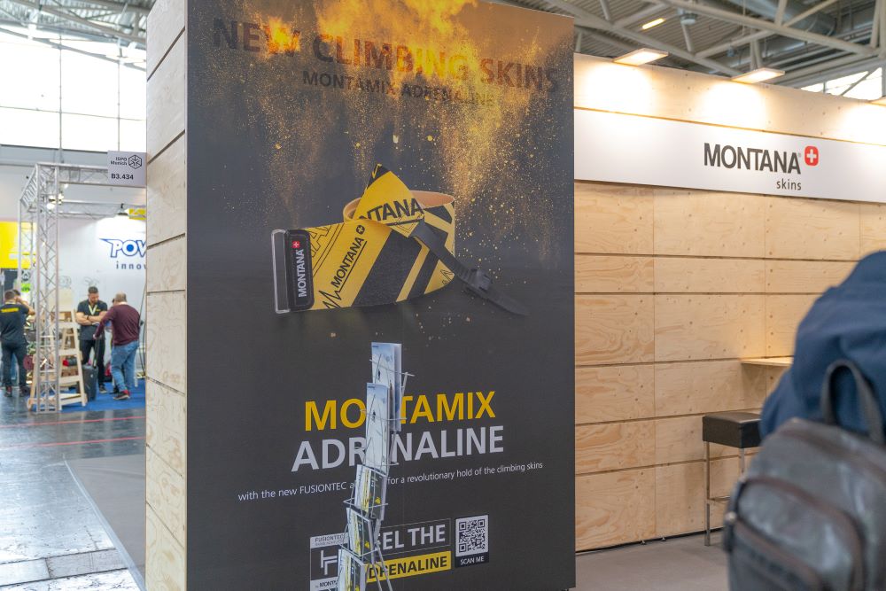 Impressioni sul nostro stand Steigfell all'ISPO