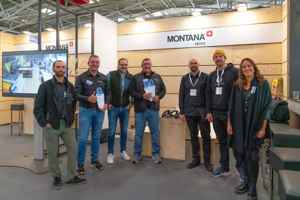 Impressioni sul nostro stand Steigfell all'ISPO